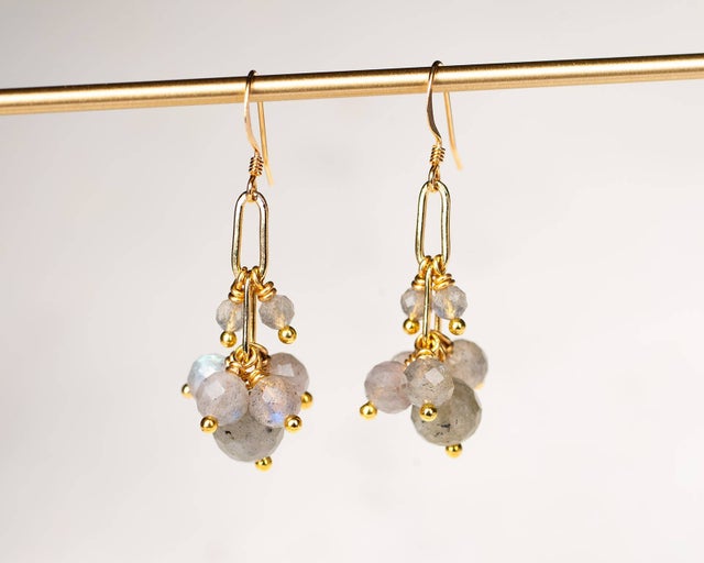Edgy petal jewelry top